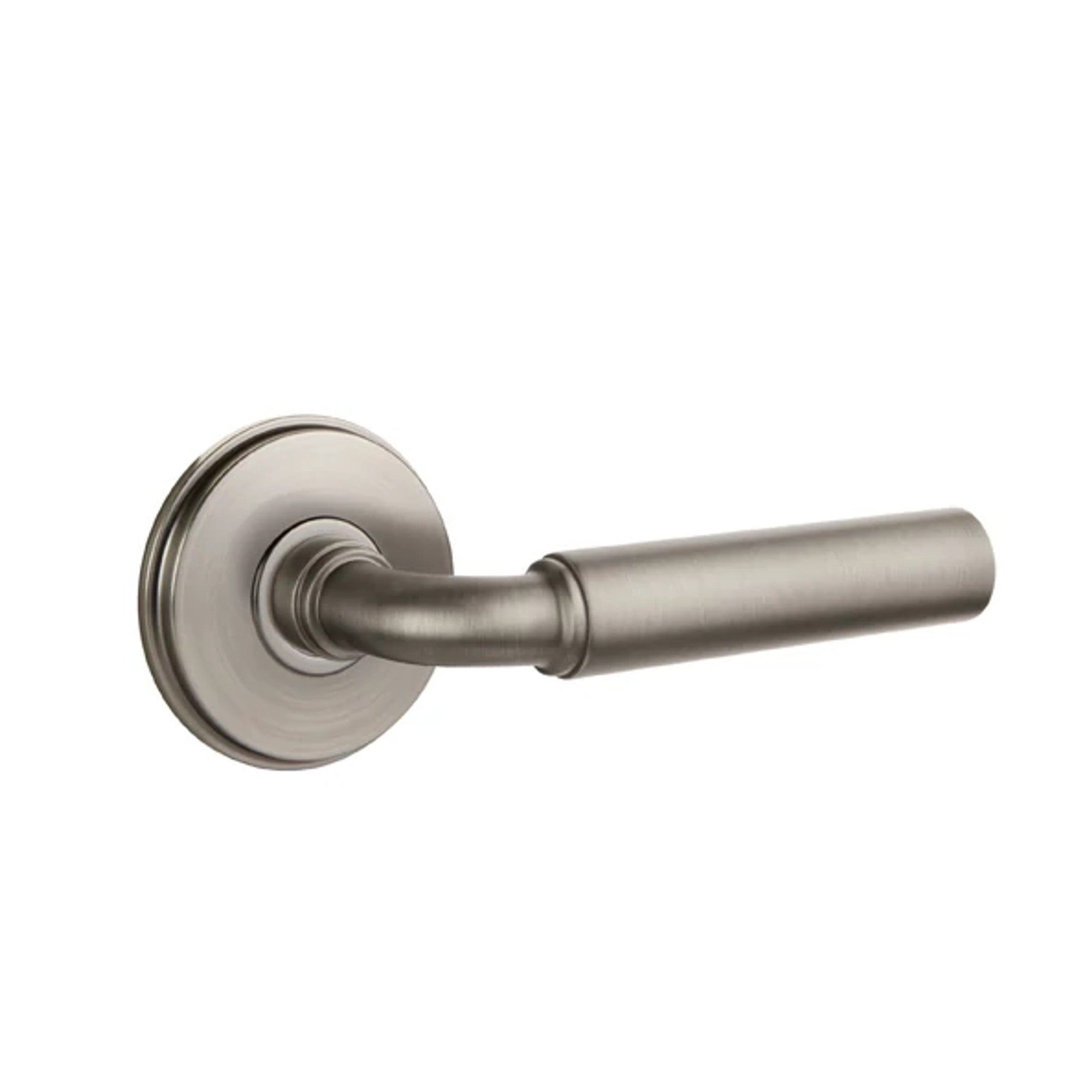 Emtek Manning Lever with Watford Rosette in Pewter
