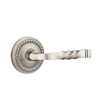 Emtek Santa Fe Lever with #8 Rosette in Pewter