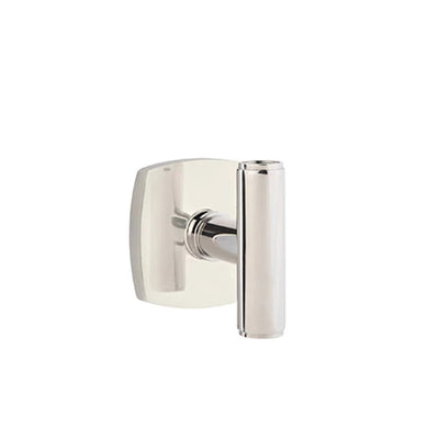 Emtek Ace Knob with Urban Modern Rosette in Polished Nickel