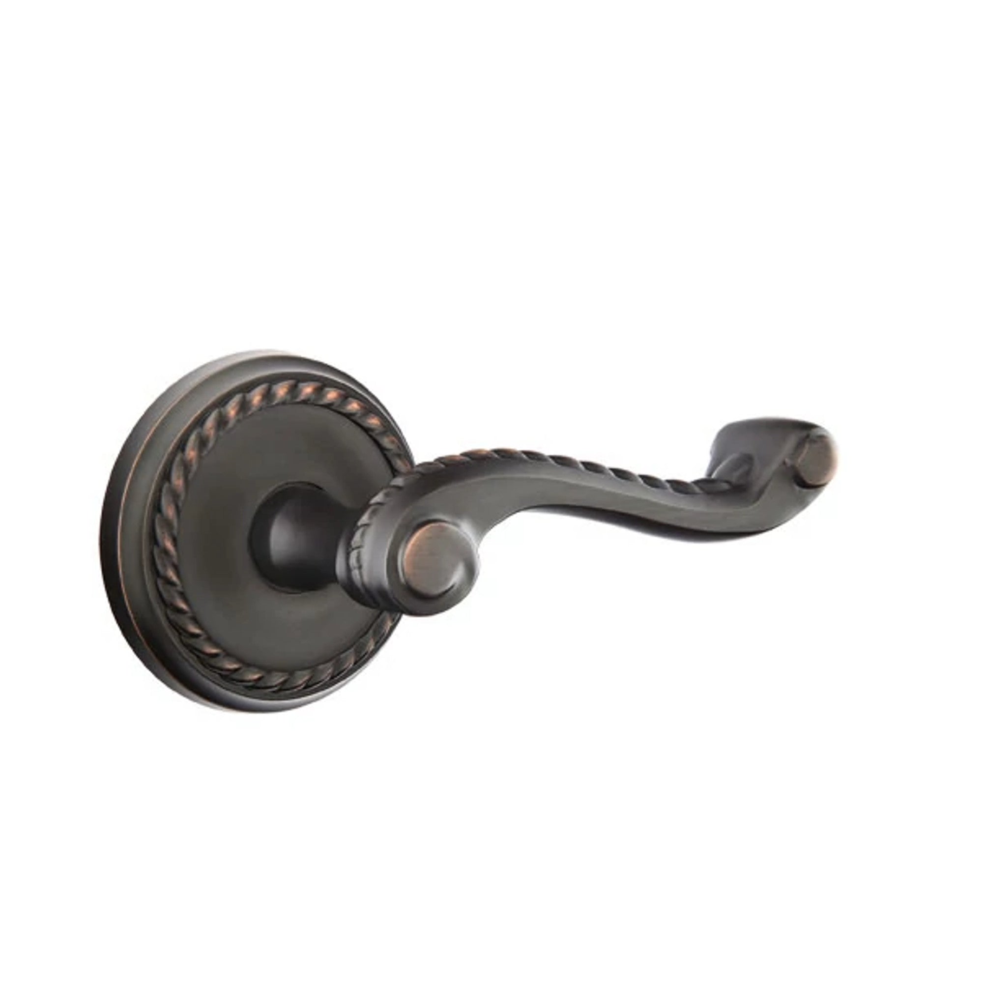 Emtek Rope Lever with Rope Rosette in Oil Rubbed Bronze