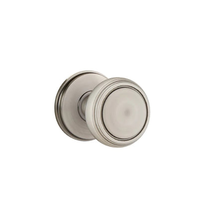 Emtek Norwich Knob with Watford Rosette in Pewter