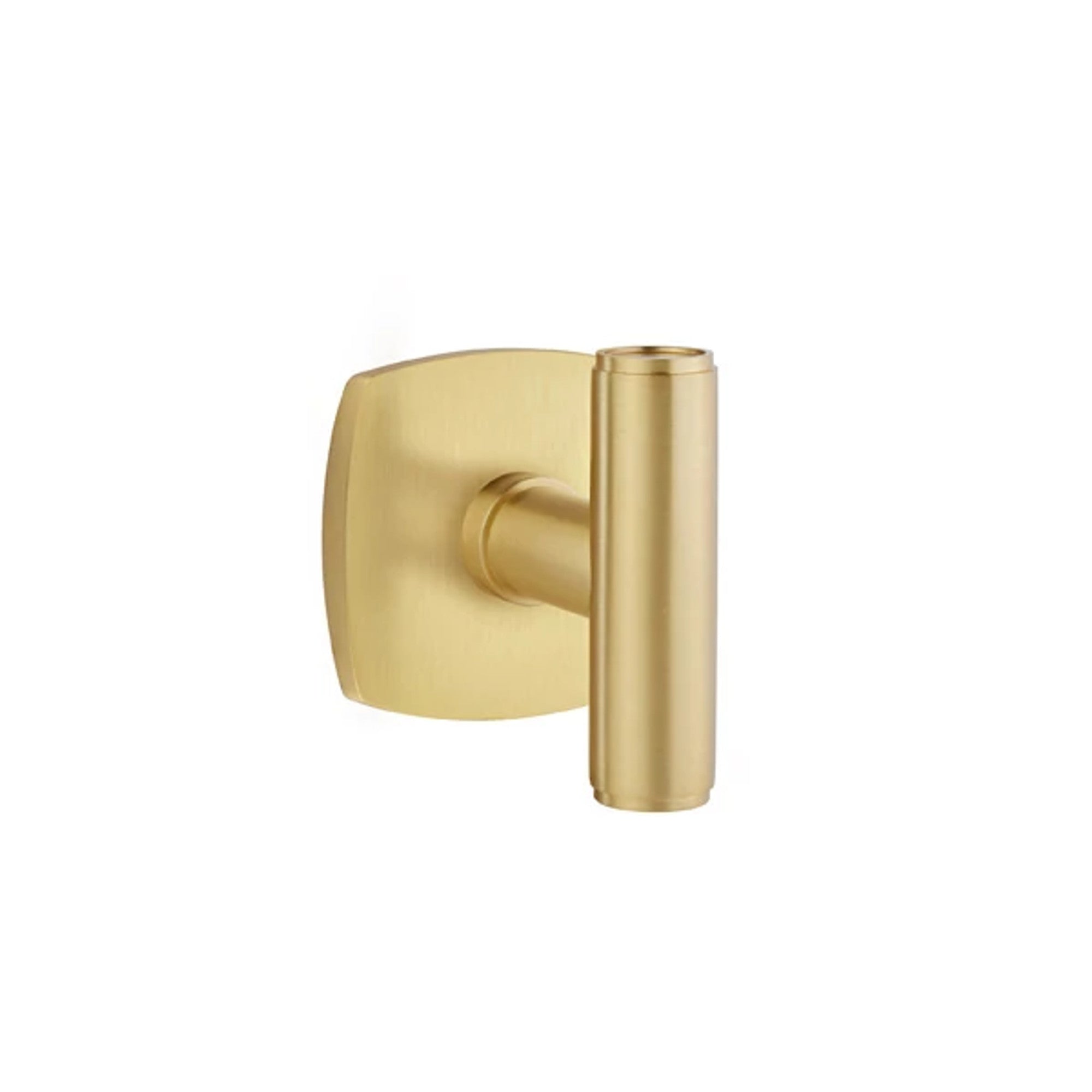 Emtek Ace Knob with Urban Modern Rosette in Satin Brass
