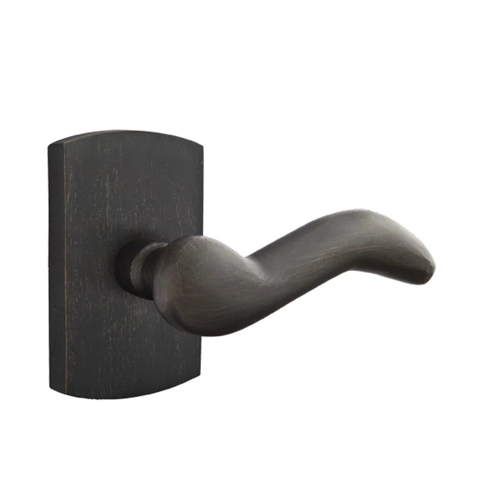 Emtek Cody Lever with #4 Rosette in Medium Bronze