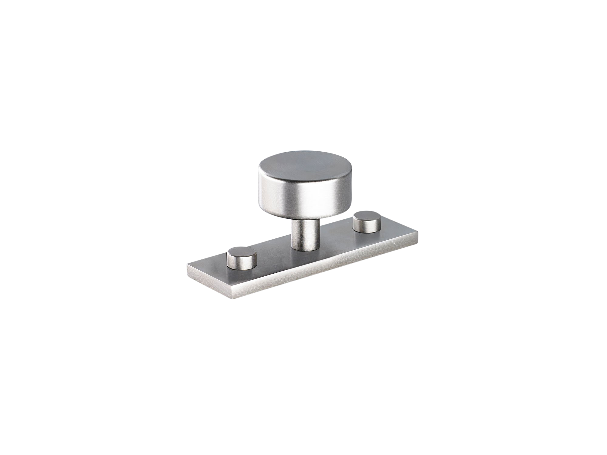 Armac Martin MIX Plain Cabinet Knob & Backplate