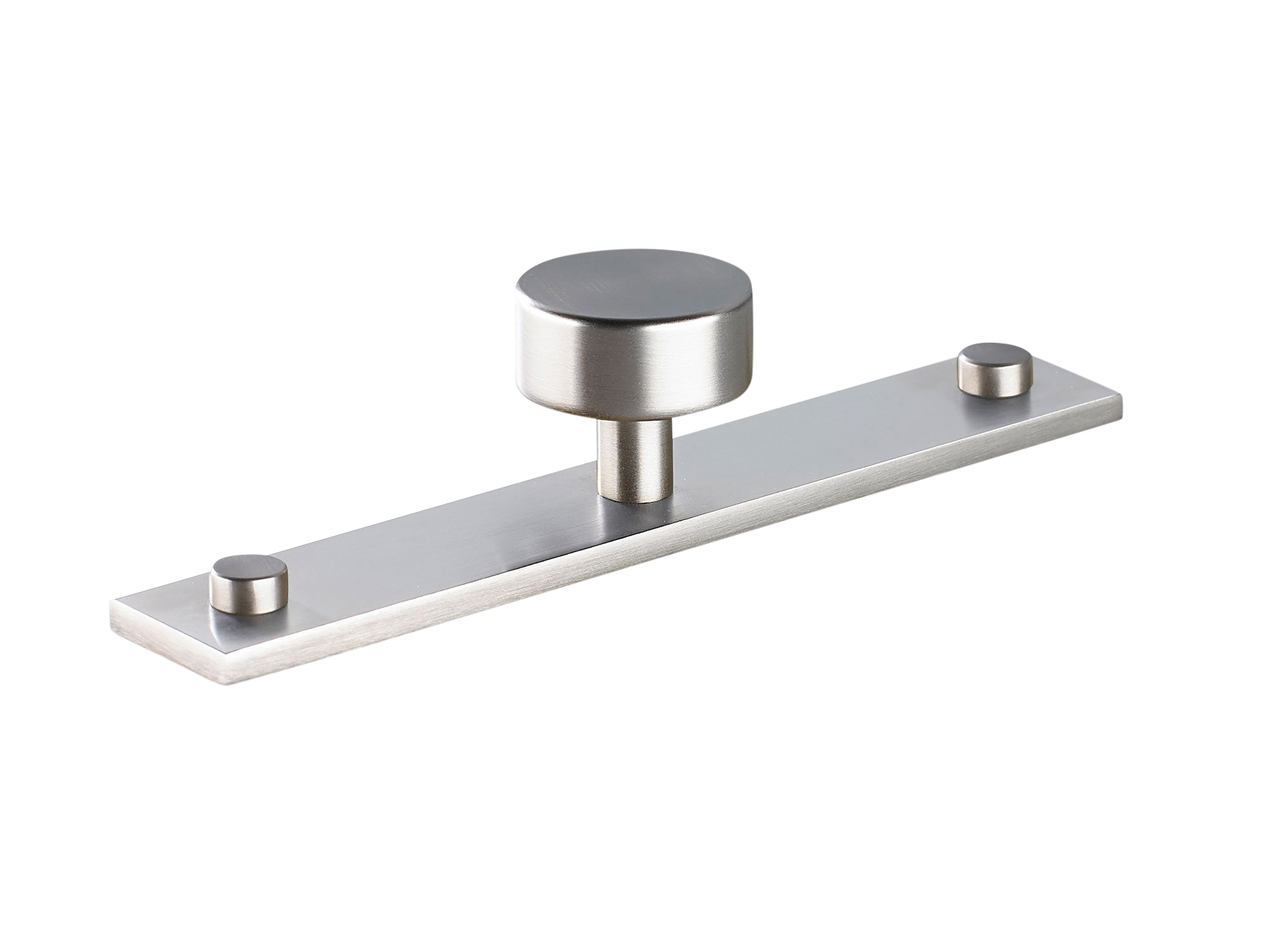 Armac Martin MIX Plain Cabinet Knob & Backplate
