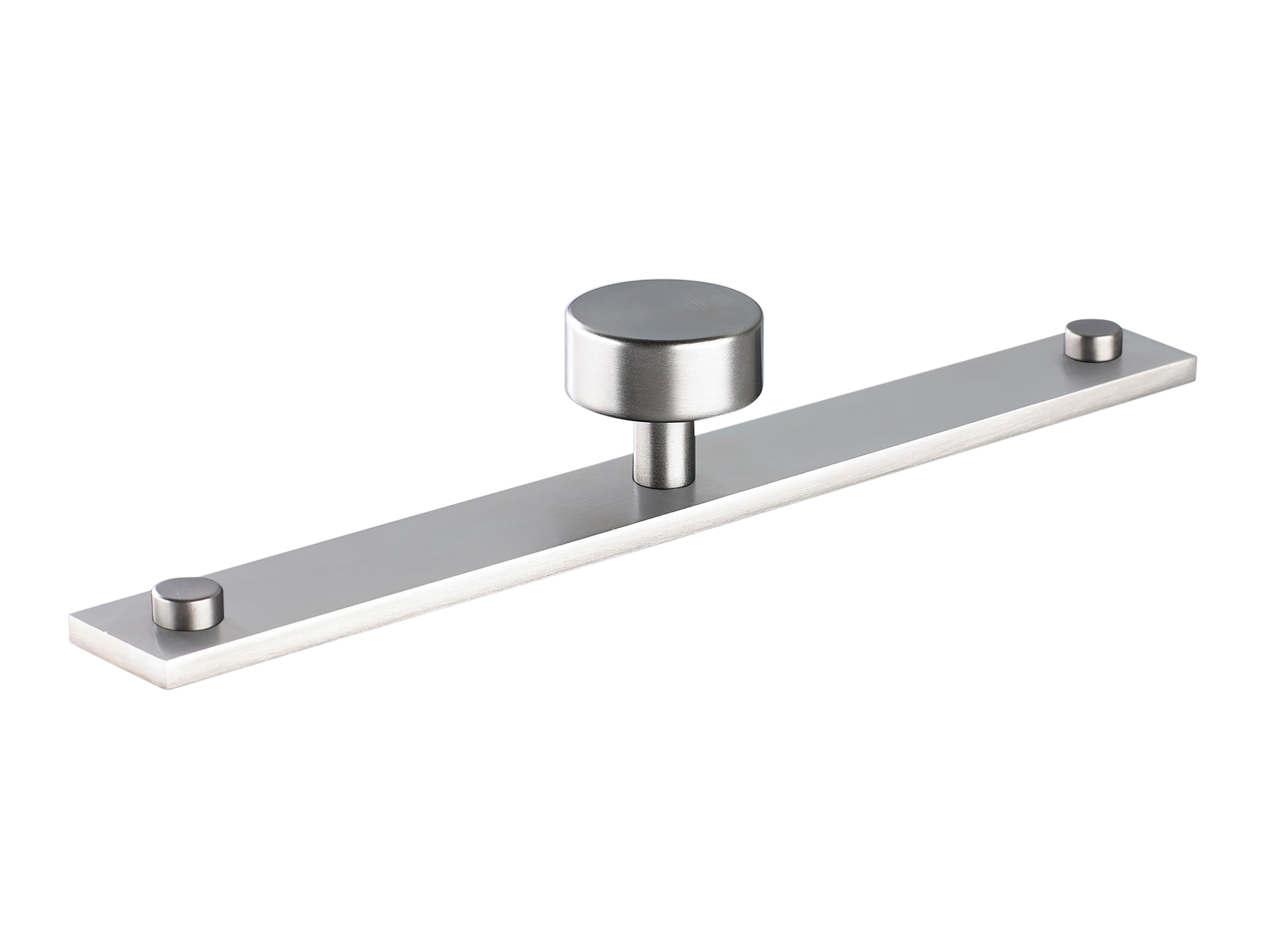 Armac Martin MIX Plain Cabinet Knob & Backplate