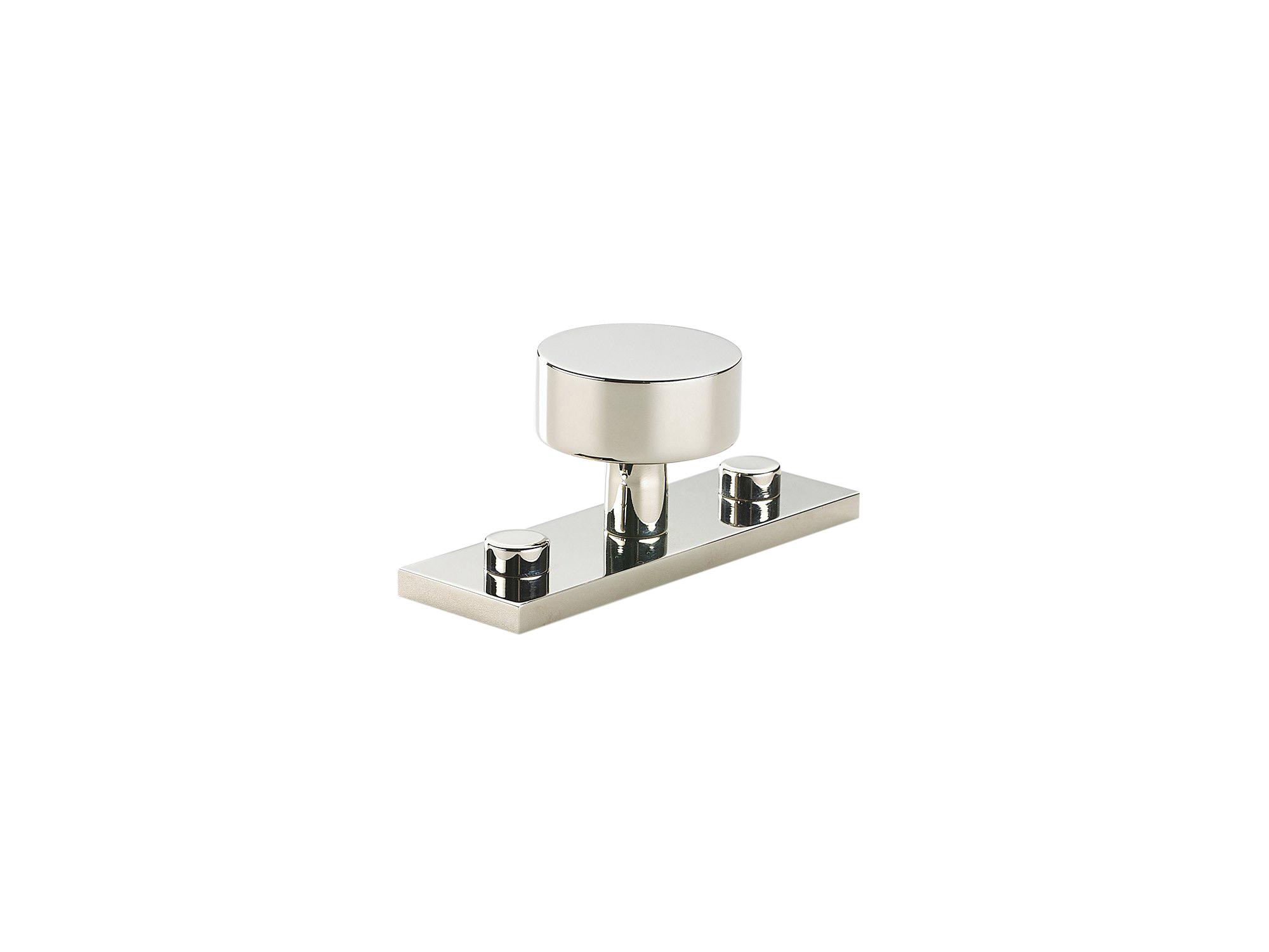 Armac Martin MIX Plain Cabinet Knob & Backplate