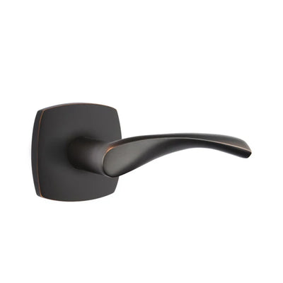 Emtek Triton Lever with Urban Modern Rosette in Oil Rubbed Bronze