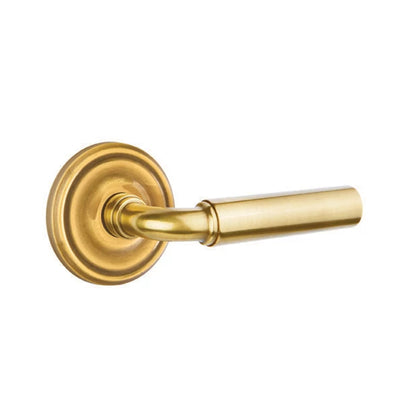 Emtek Manning Lever with Regular Rosette in French Antique