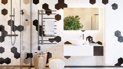 19.5"x37" Ortona Electric Towel Warmer