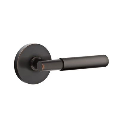 Emtek Myles Lever with Disk Rosette in Oil Rubbed Bronze