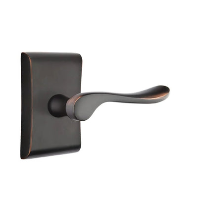 Emtek Luzern Lever with Neos Rosette in Oil Rubbed Bronze