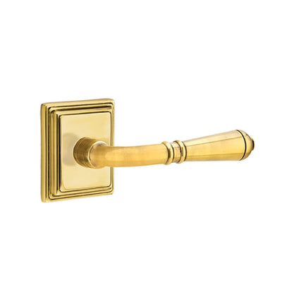 Emtek Turino Lever with Wilshire Rosette in French Antique