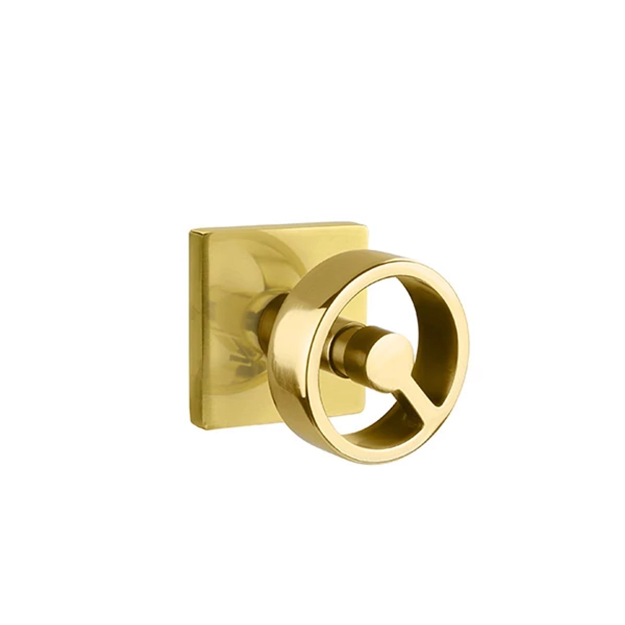 Emtek Spoke Knob with Square Rosette in French Antique