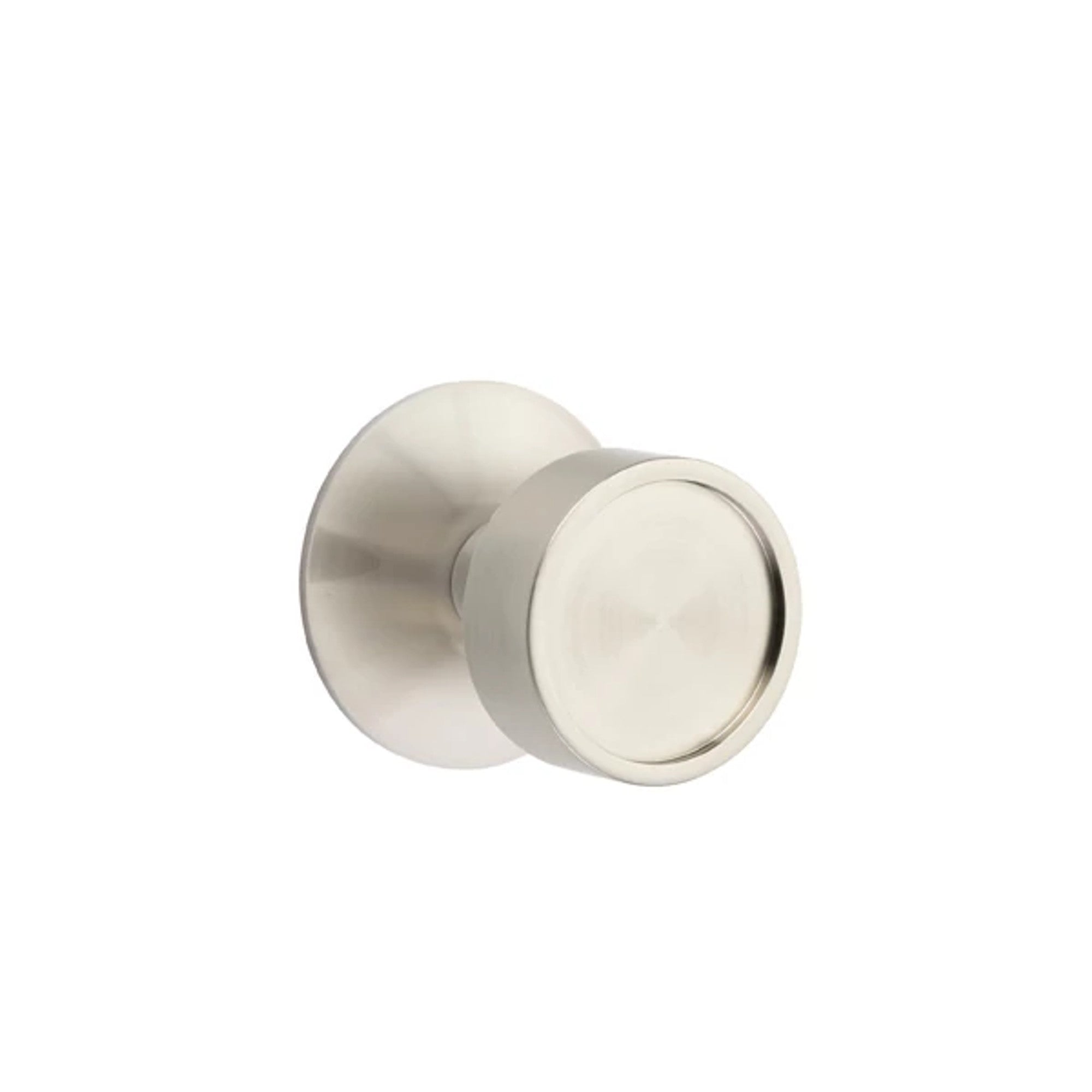 Emtek Verve Knob with Modern Rosette in Satin Nickel