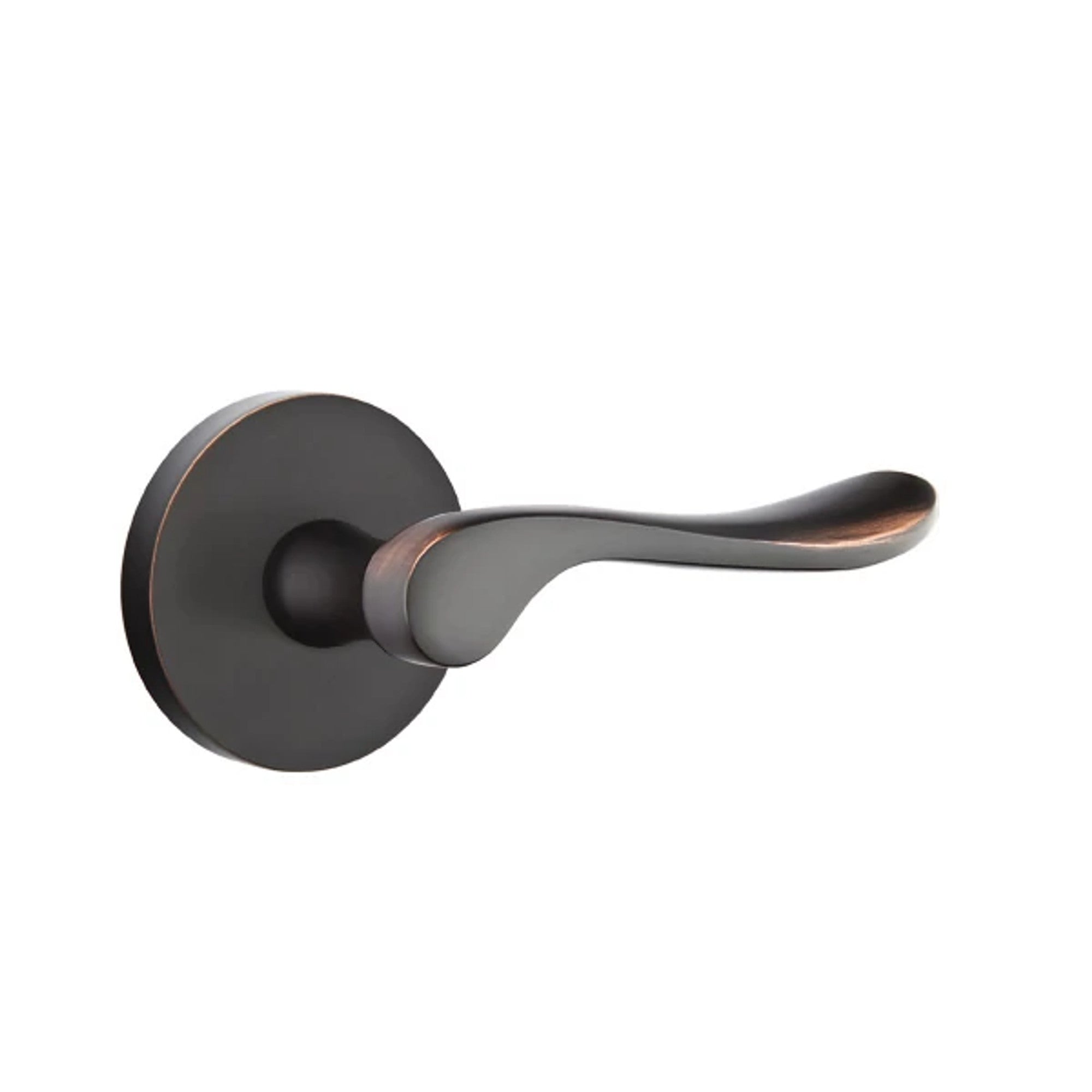 Emtek Luzern Lever with Disk Rosette in Oil Rubbed Bronze