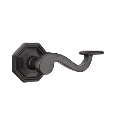 Emtek Padua Lever with #15 Rosette in Flat Black Bronze