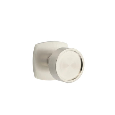Emtek Verve Knob with Urban Modern Rosette in Satin Nickel