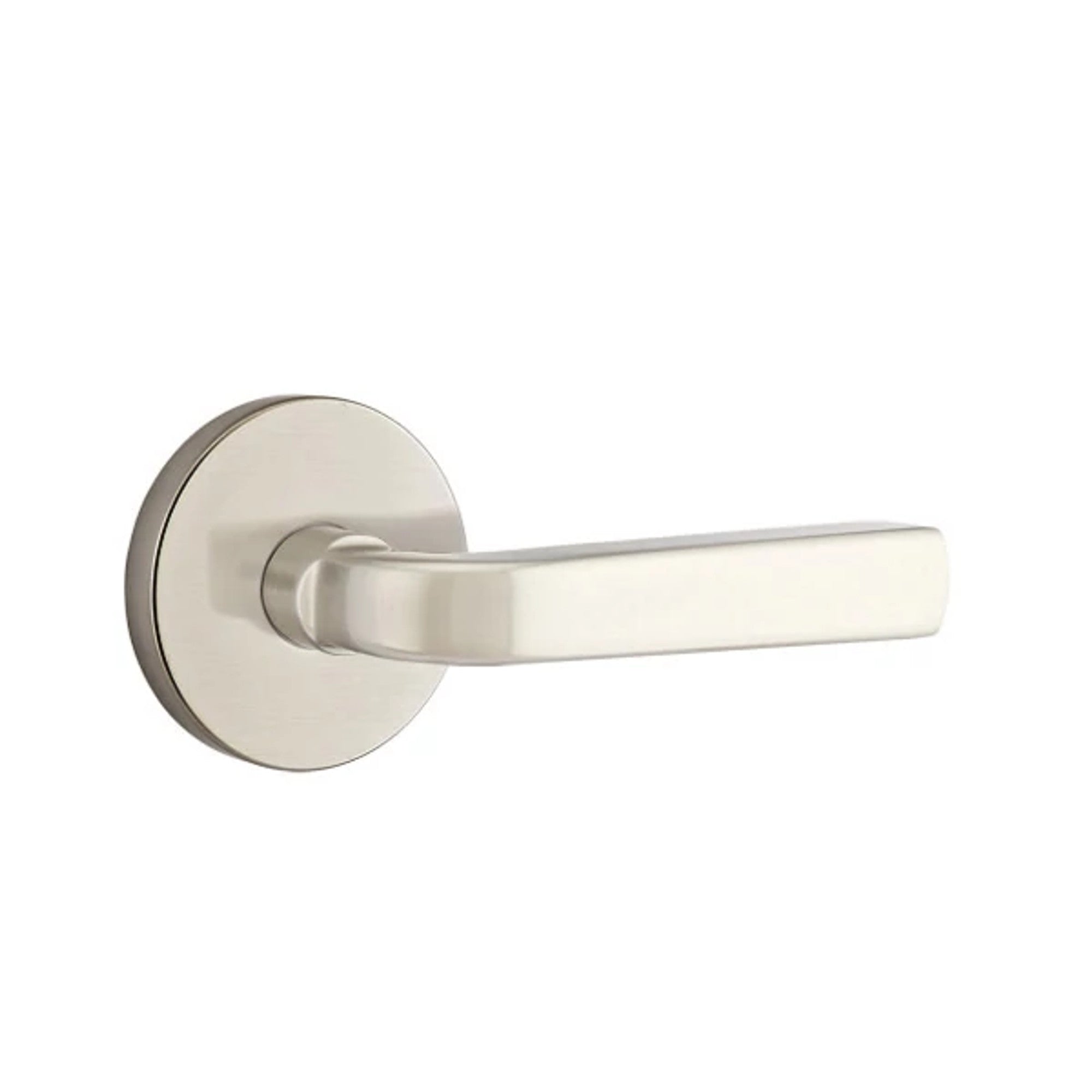 Emtek Sion Lever with Disk Rosette in Satin Nickel