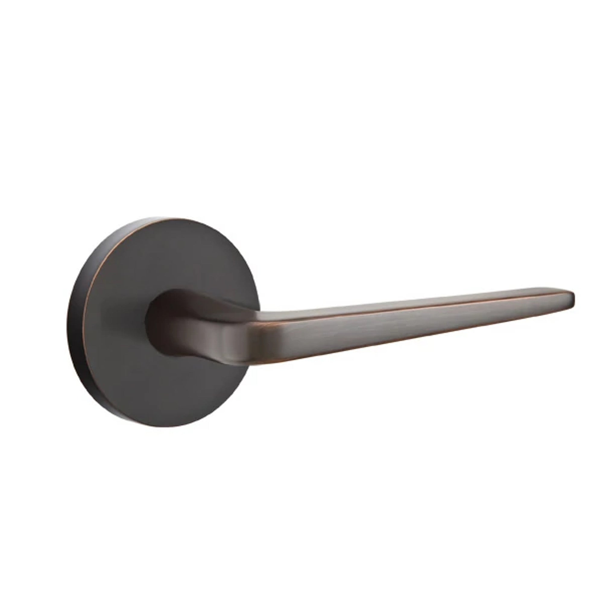 Emtek Athena Lever with Disk Rosette in Oil Rubbed Bronze