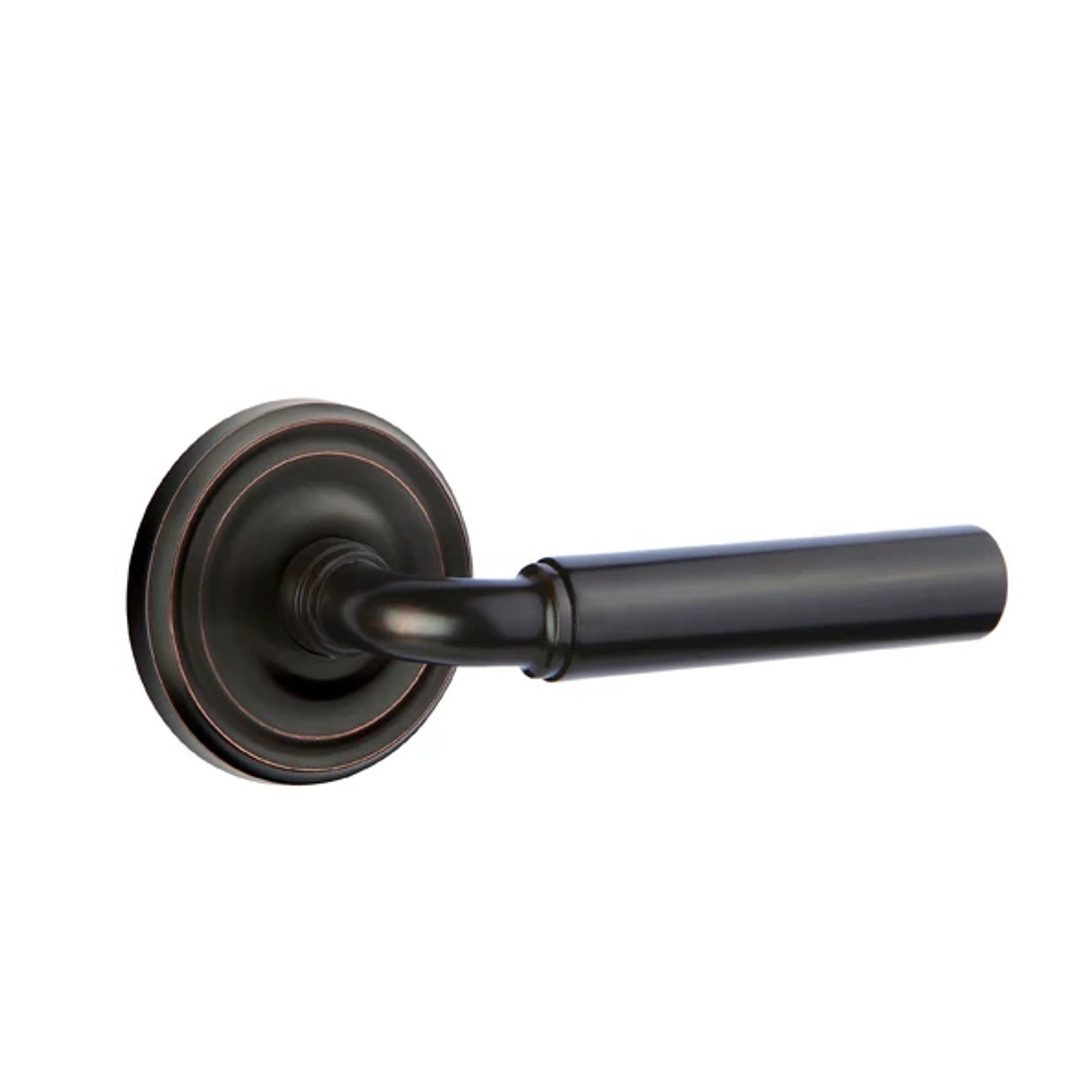 Emtek Manning Lever with Regular Rosette in Oil Rubbed Bronze