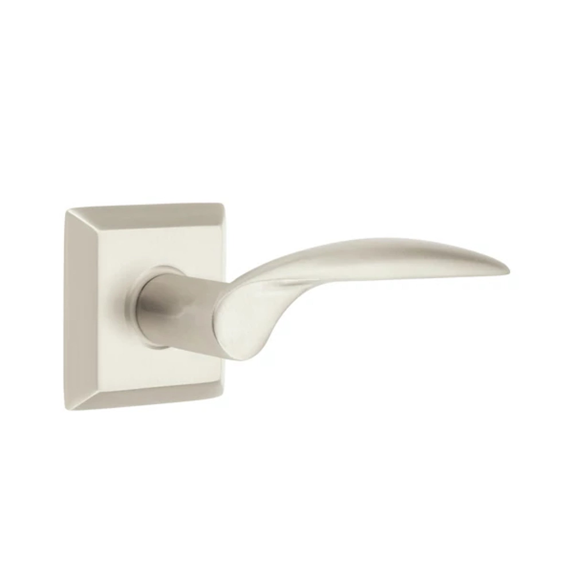 Emtek Mercury Lever with Quincy Rosette in Satin Nickel