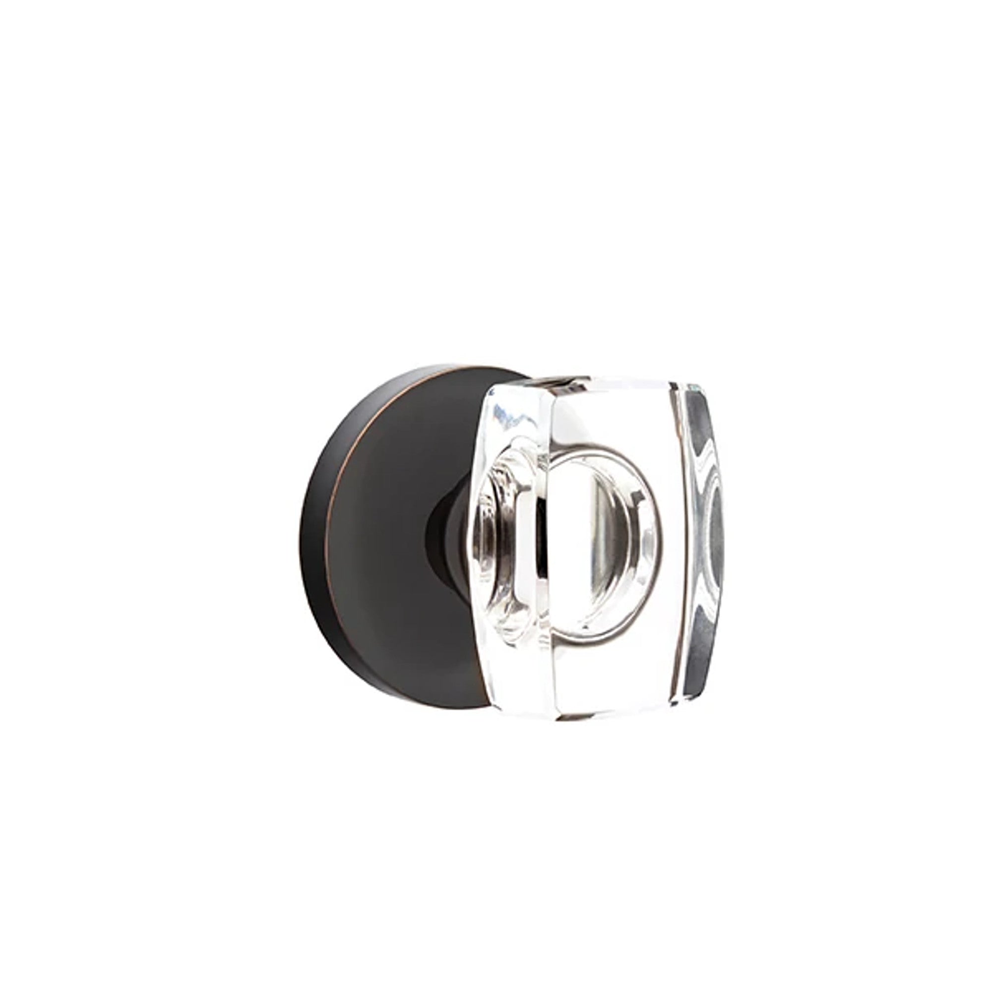 Emtek Windsor Knob with Disk Rosette in Oil Rubbed Bronze