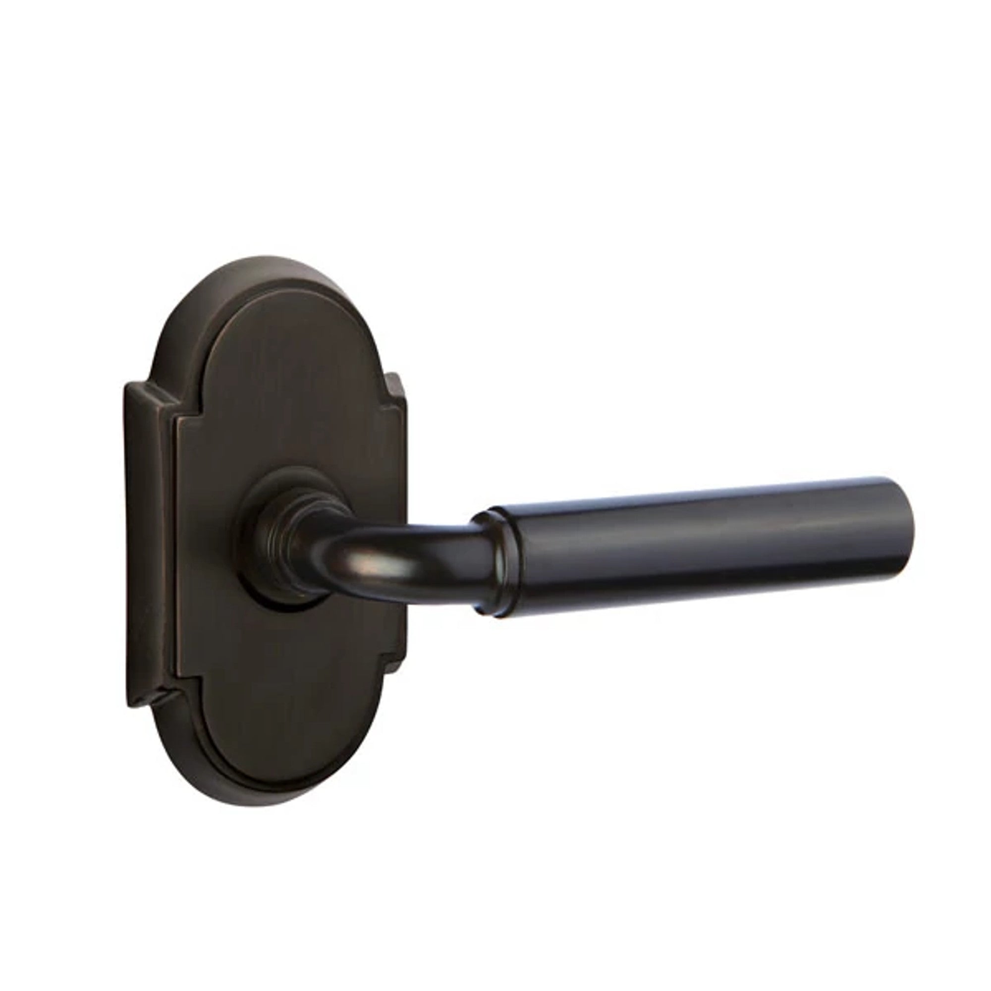 Emtek Manning Lever with #8 Rosette in Oil Rubbed Bronze