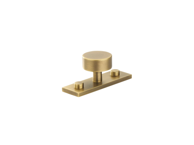 Armac Martin MIX Plain Cabinet Knob & Backplate
