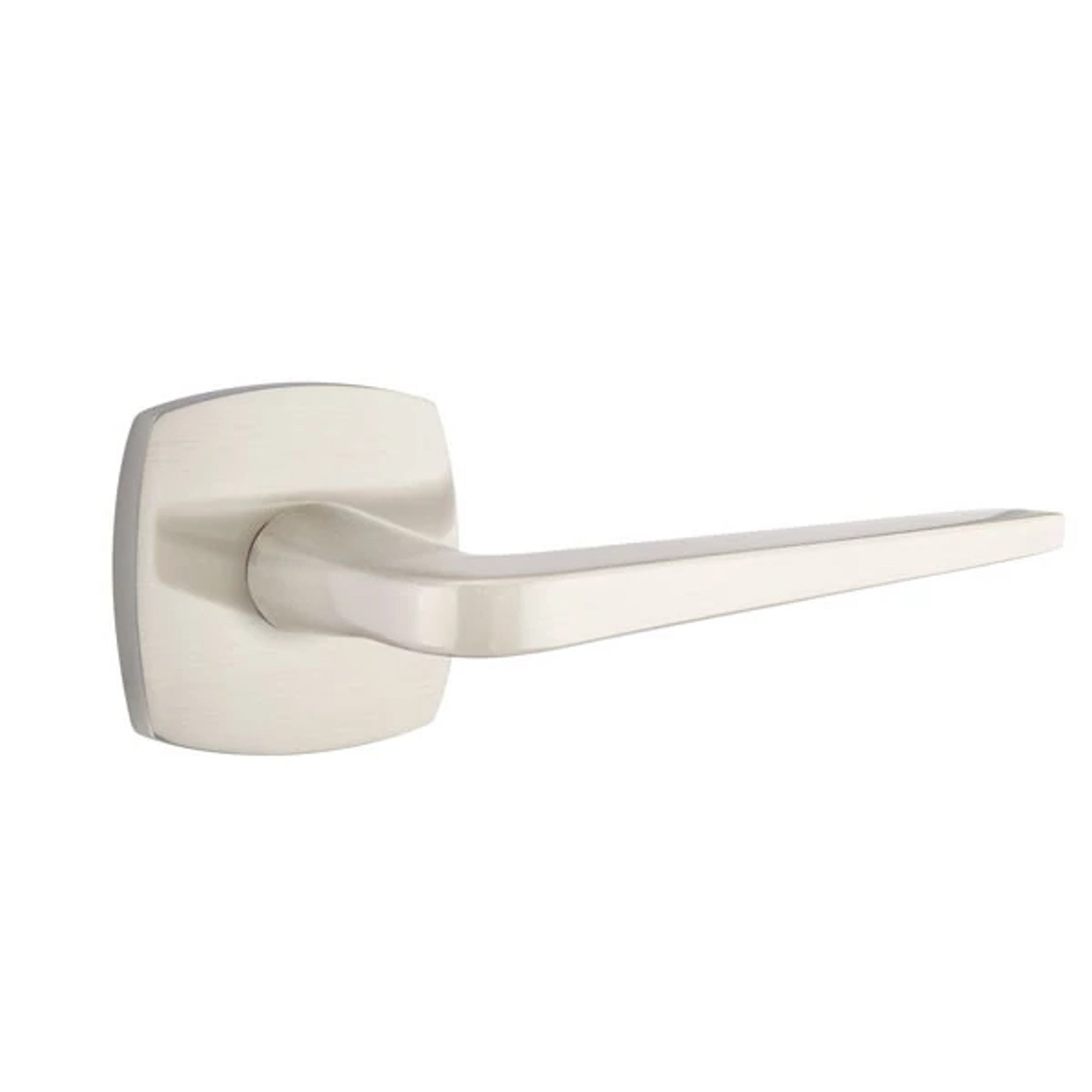 Emtek Athena Lever with Urban Modern Rosette in Satin Nickel