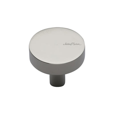 Ashley Norton MT3880 Helios Cabinet Knob in Polished Nickel
