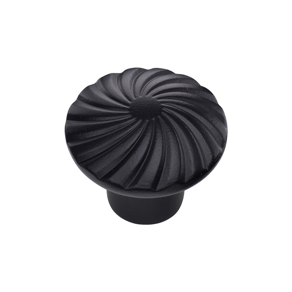 Ashley Norton 3891 Wheel Knob in Matte Black