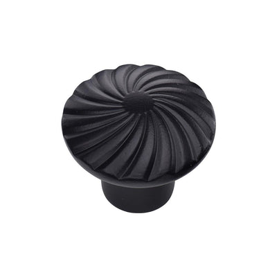 Ashley Norton 3891 Wheel Knob in Matte Black
