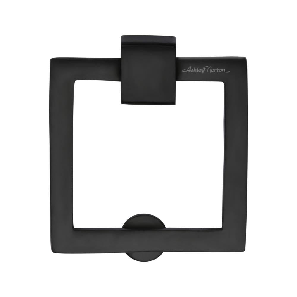 Ashley Norton MT6311 Square Drop Pull in Flat Black