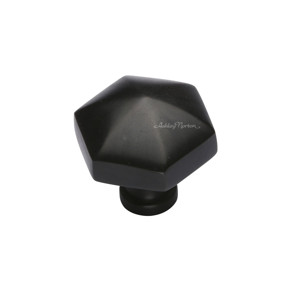 Ashley Norton MT2238 Hex Knob in Dark Oil Rubbed