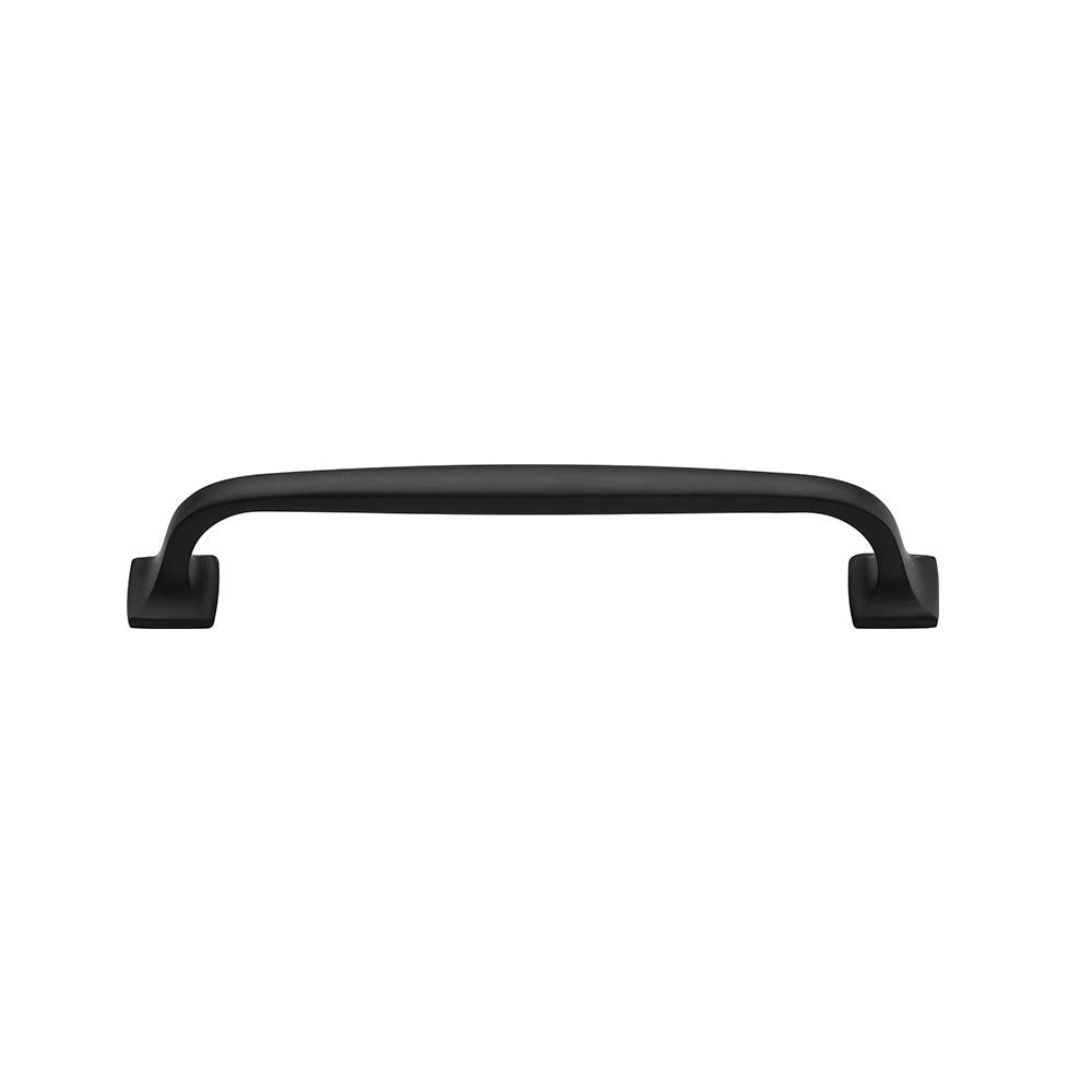 Ashley Norton MT0313 Baron Cabinet Pull in Flat Black