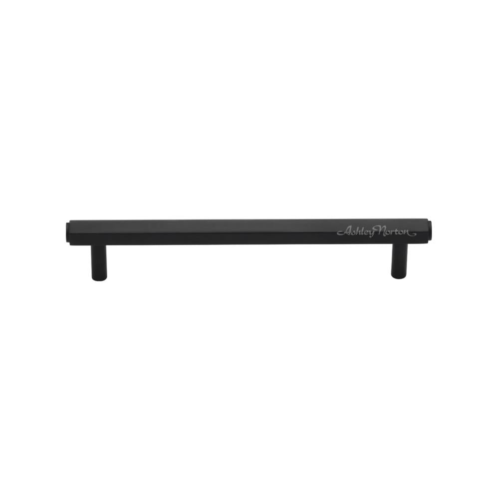 Ashley Norton MT4422 Hex Modern Profile Pull in Flat Black