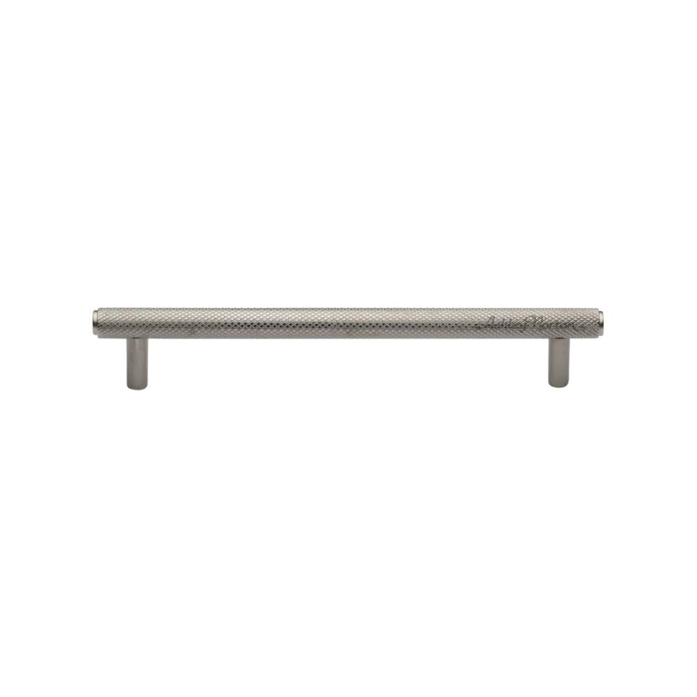 Ashley Norton MT4458 Basel Knurled Pull in Satin Nickel