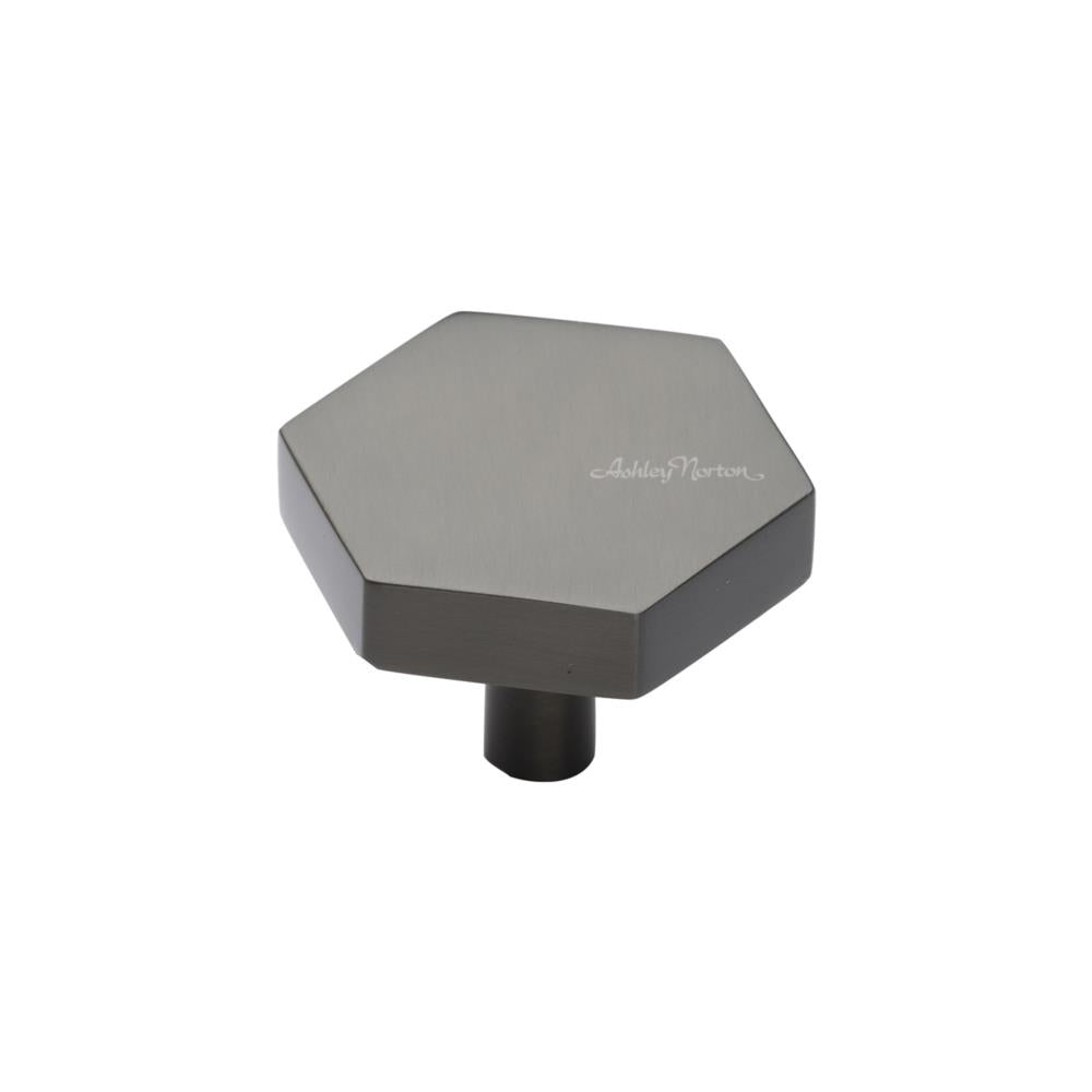 Ashley Norton MT4334 Brighton Cabinet Knob in Flat Black