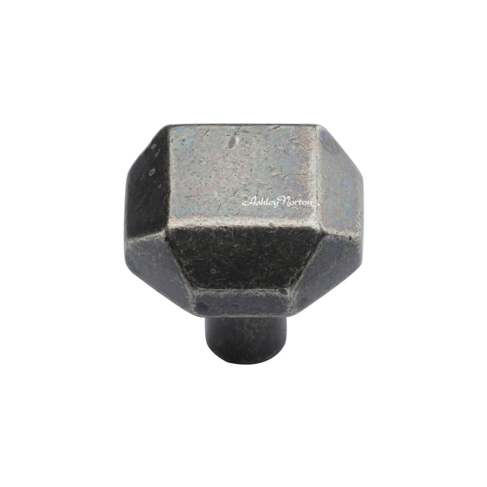 Ashley Norton 3995 Faceted Knob in Medium White Bronze