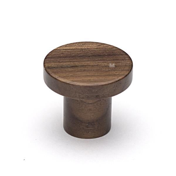 Ashley Norton MN4470 Elgin Knob in Walnut