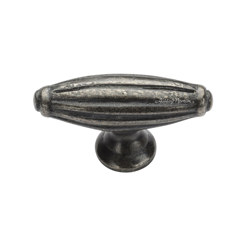 Ashley Norton 115 Tuscany Knob in Medium White Bronze