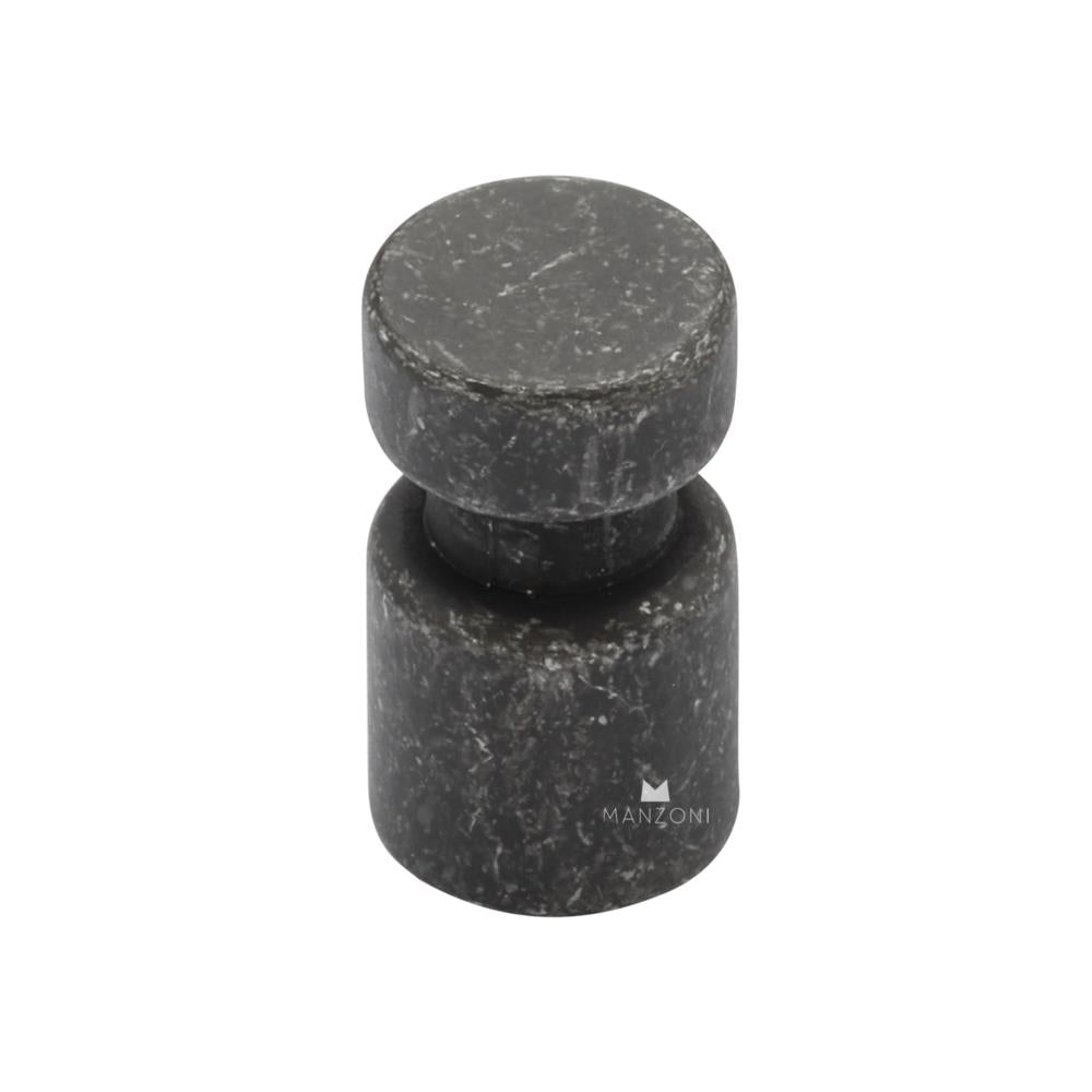 Ashley Norton MG0785 Dot Knob in Vintage Black Iron