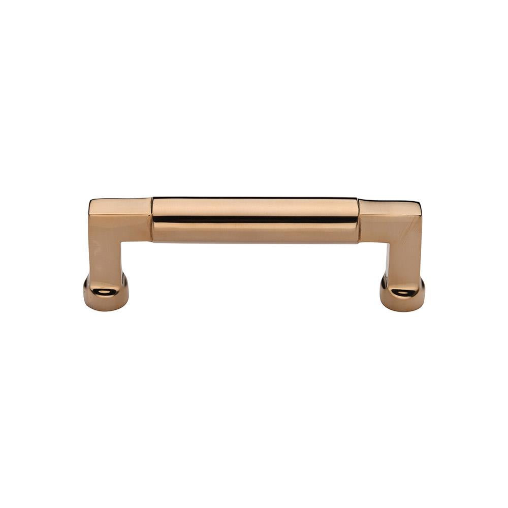 Ashley Norton MT0312 Bauhaus Pull in Unlacquered Brass