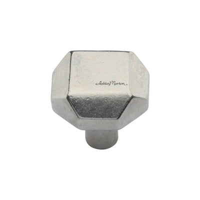 Ashley Norton 3995 Faceted Knob in White Bronze