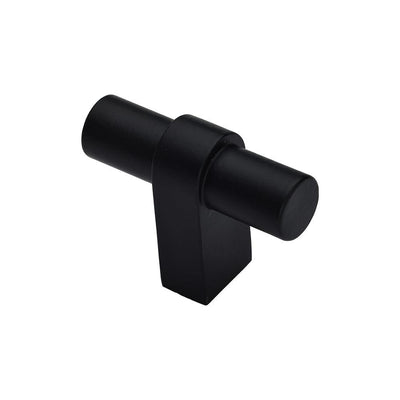Ashley Norton MT2482 Asher Cabinet Knob in Flat Black