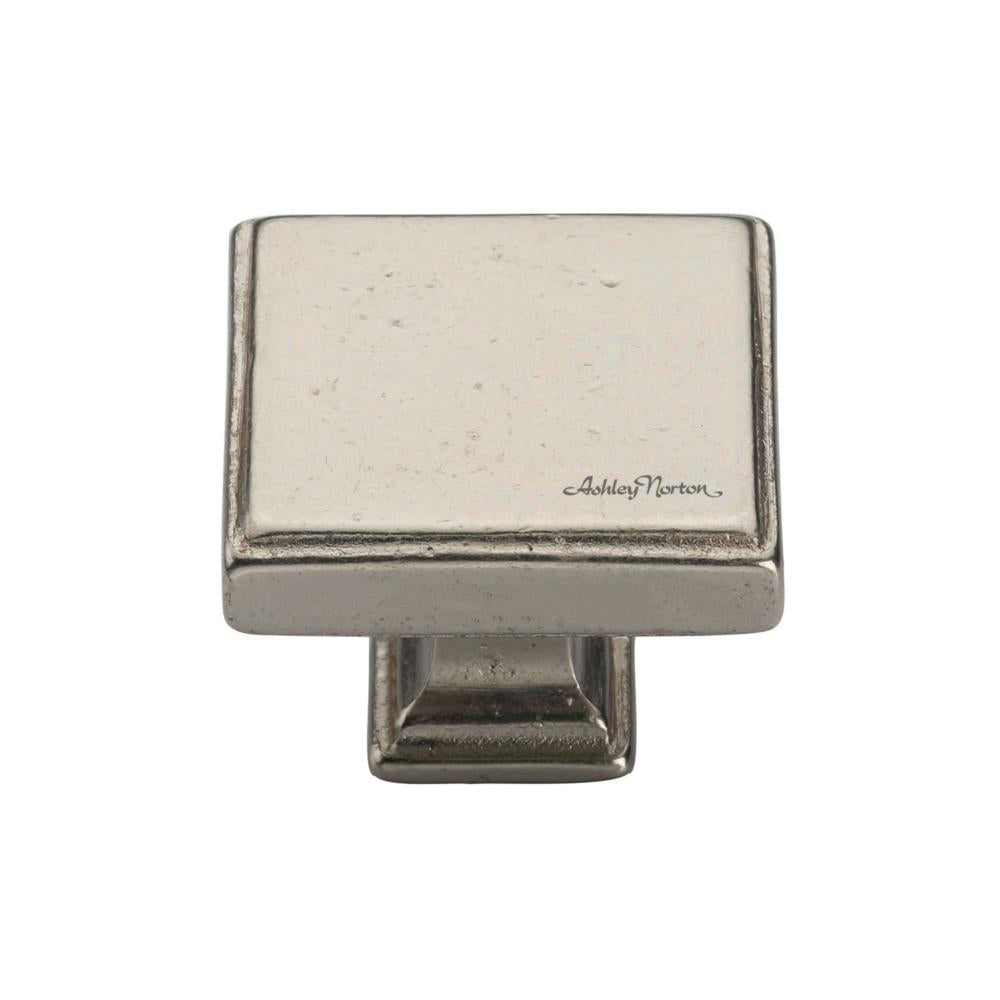 Ashley Norton 3899 Miles Knob in White Bronze