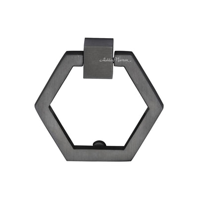 Ashley Norton MT6334 Open Hex Drop Pull in Dark Oil Rubbed