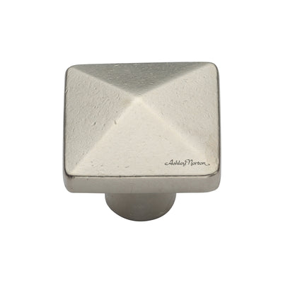 Ashley Norton 390 Pyramid Knob in White Bronze