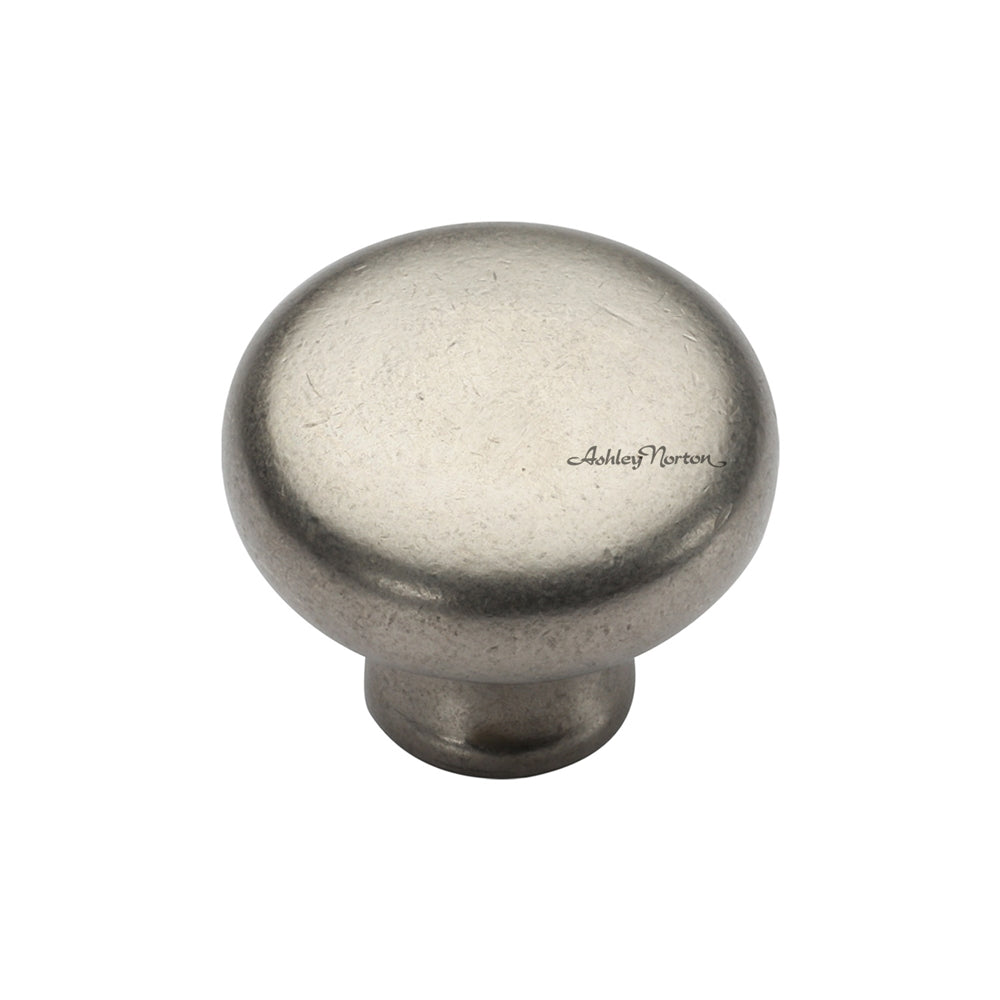 Ashley Norton 117 Round Knob in White Bronze